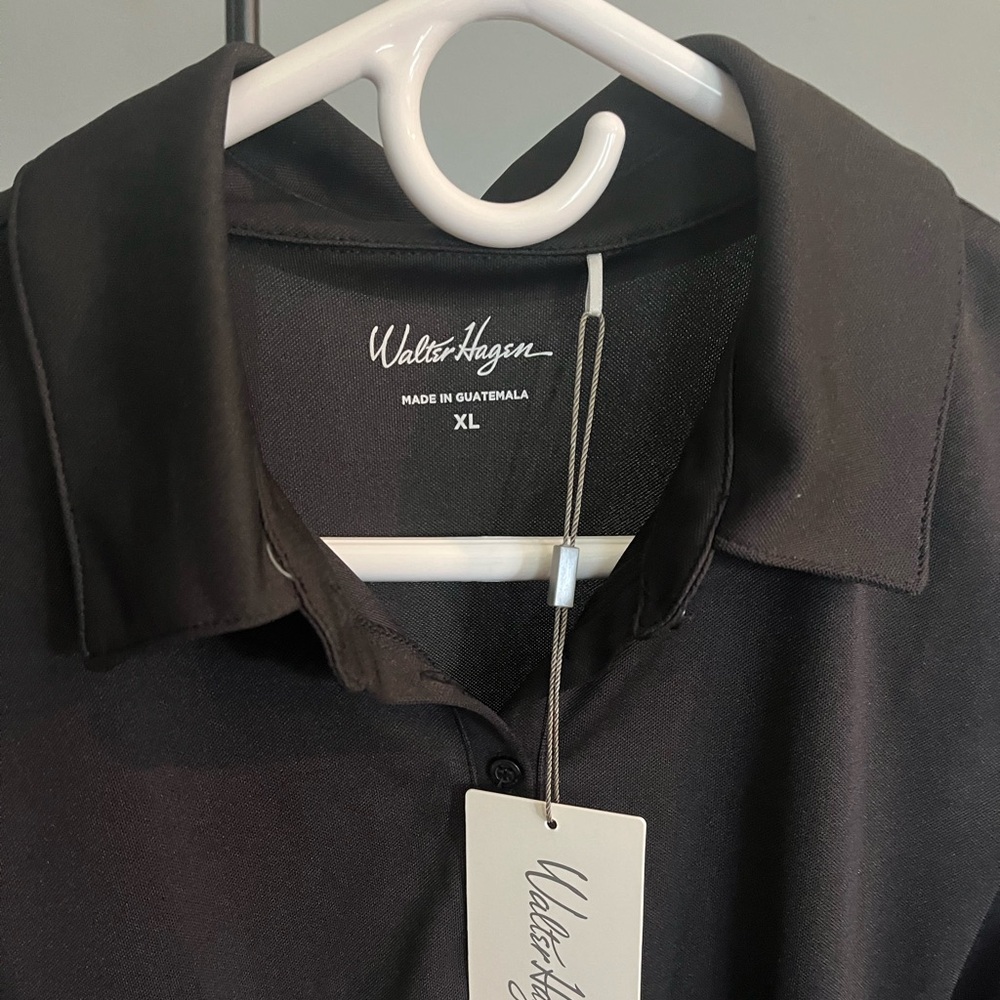Walter Hagen Classic Black Womans top